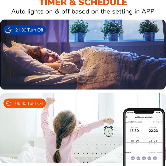 JJC Smart Recessed Lighting 6 Inch,2700K-5000K & RGB Slim Led Recessed - Picture 9 of 11